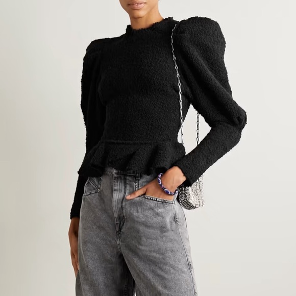 Isabel Marant
Giamili Puff-Sleeve & Peplum-Hem Top NWT - Picture 13 of 14